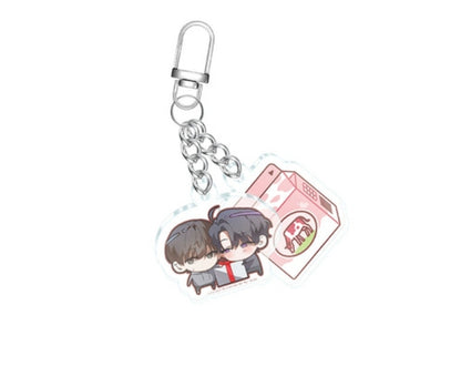 [Pre-order] The Hunter's Gonna Lay Low Acrylic Keyring & Can Badge Set