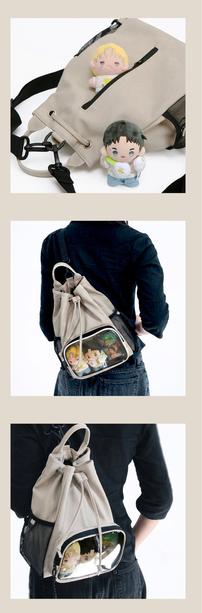 JMEESHOP ORIGINAL
COLLECTION TWO-WAY SLING BACKPACK