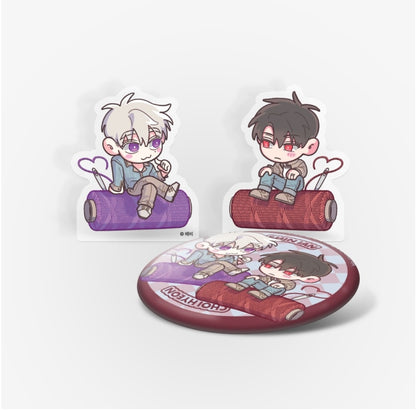 [Pre-order] Sew In Love - Acrylic Block, Can Badge