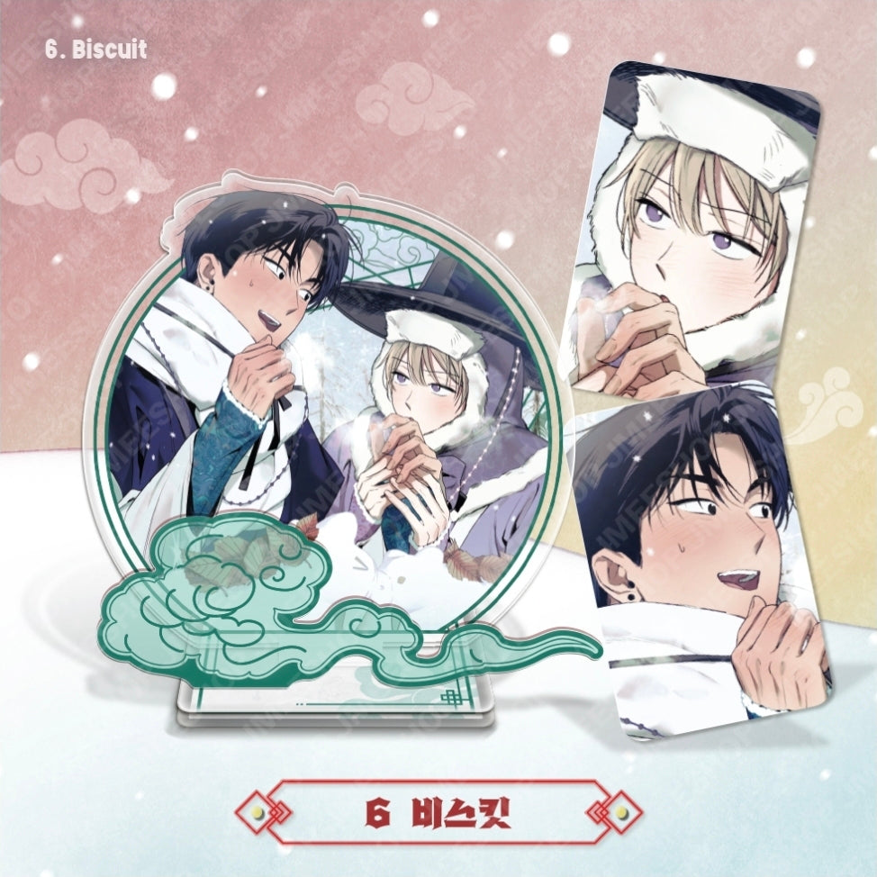 Happy New Year Project Couple Acrylic Stand