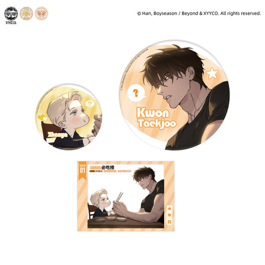 [CH][Pre-order] Codename Anastasia "The Casino" Can Badge Set - Nom Nom
