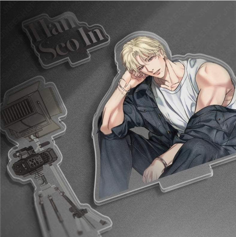 Backlight Seo-in Magazine Acrylic Stand