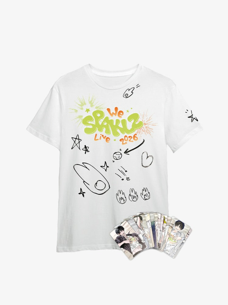 [Regular/Pre-order] SPAKLZ  T-shirt & Photocard Set