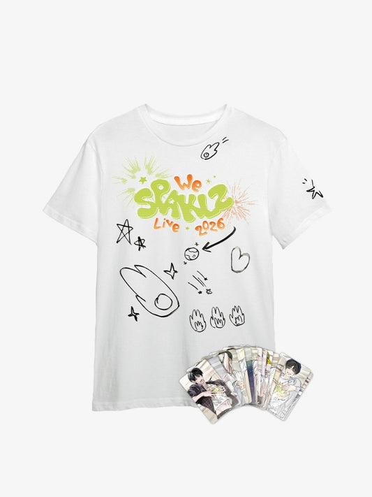 [Regular/Pre-order] SPAKLZ  T-shirt & Photocard Set
