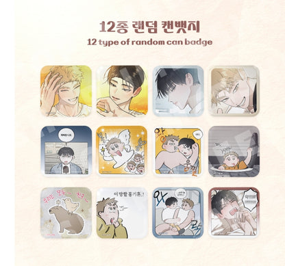 [Regular/Pre-order] Red Thread Quest Collection Square Can Badge