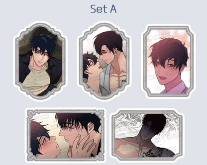 The Words in Your Snare Cut-out Sticker Pack (2 Types)