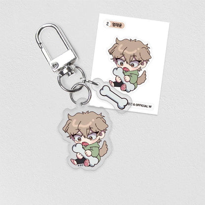 Reluctant Encounters Taeyoon Acrylic Keyring