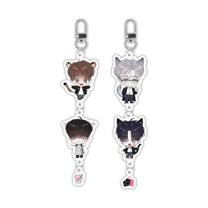 Author Zec Acrylic Keychain