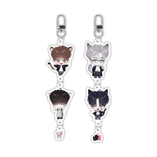 Author Zec Acrylic Keychain