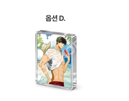 [Pre-order] Love Upset Waterside Postcard, Double-Layer Photocard, Acrylic Block