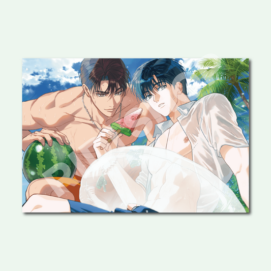 [Pre-order] Meet Me Halfway Waterside Postcard, Double-Layer Photocard, Acrylic Block