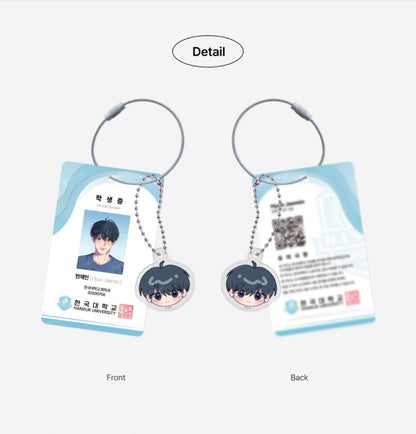 Reluctant Encounters Jaemin ID Photo Keyring Package (
