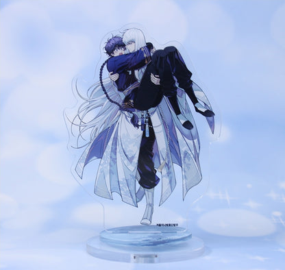 Winter Cherry Blossoms LD Spinning Acrylic Stand + Photo Card