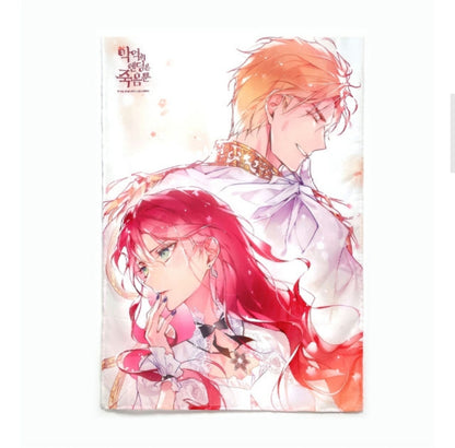 Villians Are Destined to Die Chiffon Poster (2 types)