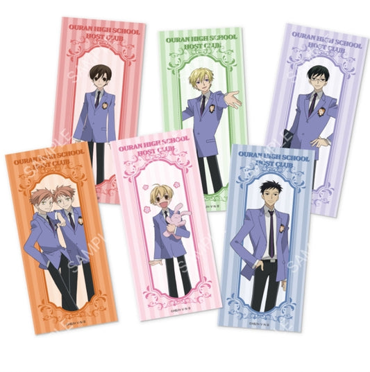 [Pre-order] Ouran High School Social Club - Transparent Bookmark SET