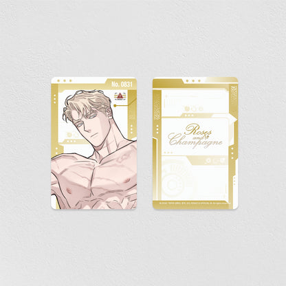 Rose and Champagne Caesar Dress-Up Acrylic Stand