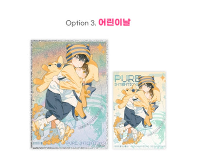 [Pre-order] Pure Intentions Illustration Acrylic Glitter Board