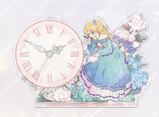 Who Made Me A Princess Acrylic Clock Stand