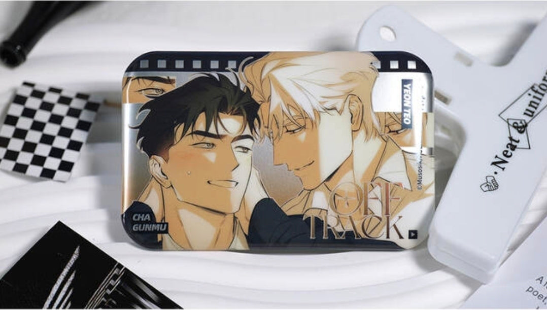 Off Track Square Can Badge