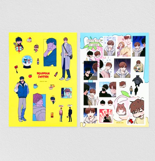 Dead Man's Switch Sticker Set