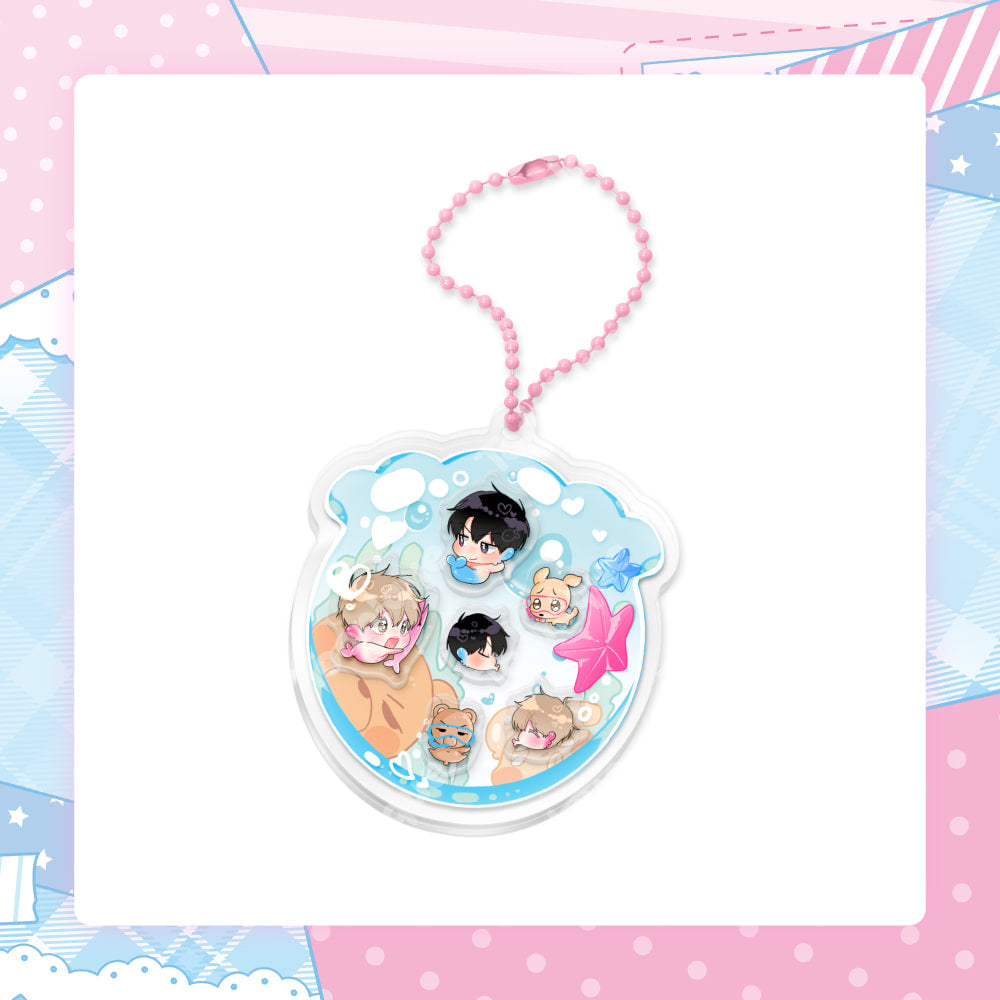 [Pre-order] Hyung's Omega Acrylic Shaker Keychain