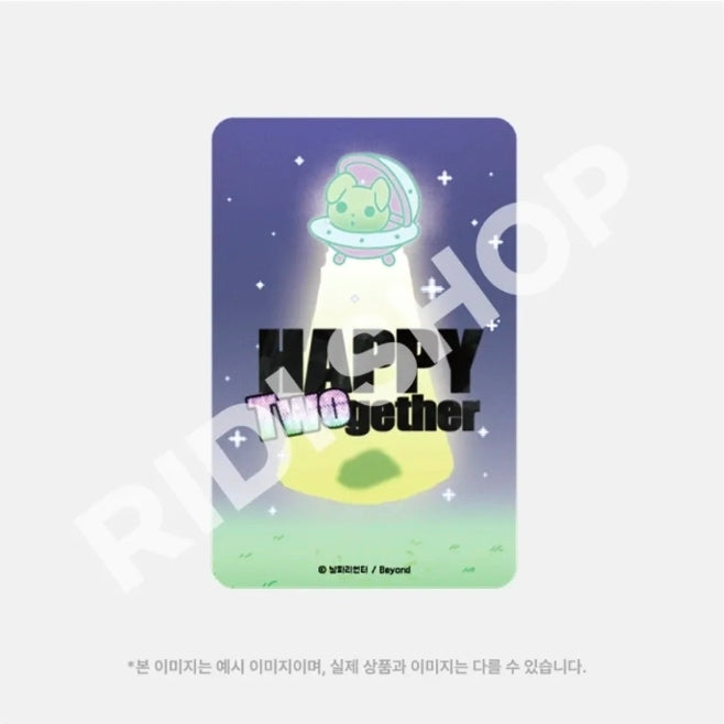 [Pre-order] Happy Twogether Rotating Acrylic Stand + 2-Type Photo Card Set