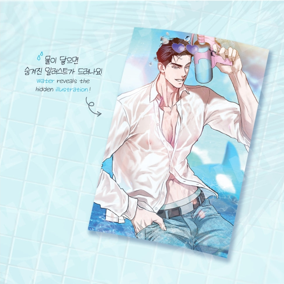 [Pre-order] Flashlight Water Sensitive Paper Set SUMMER ver.