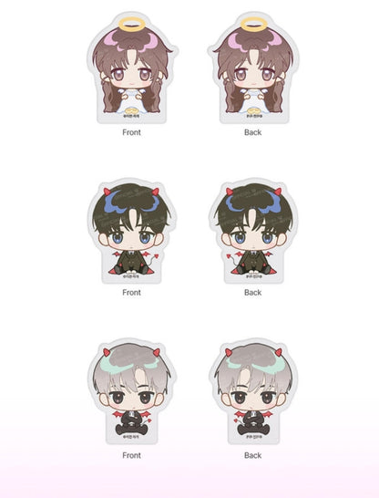 Be A Bad Boy! Mini Acrylic Blocks
