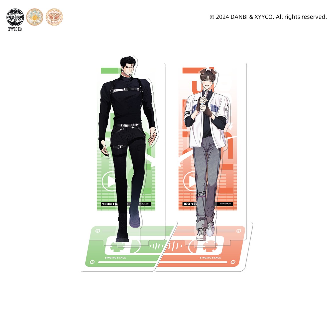 No Love Zone/ Gig of the Day Idol Acrylic Stand