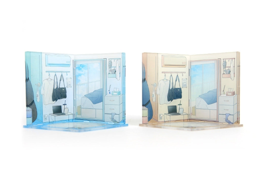 One Room TA Uyun & Jinhyeong Background Diorama Acrylic