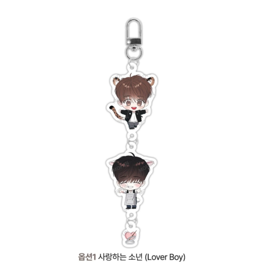 Author Zec Acrylic Keychain