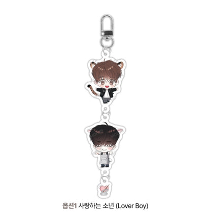 Author Zec Acrylic Keychain