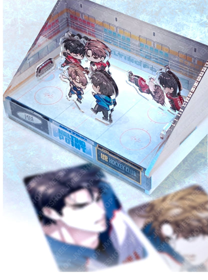 Melting Point LED Ice Rink Diorama