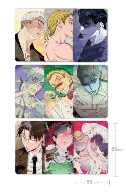 Mr. Blue Monthly Poca Dr. V and His Three Lovers Photo Cards