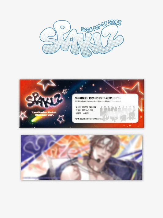 SPAKLZ Lenticular Ticket