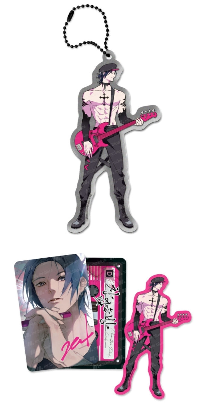 [Pre-order] Legroom Acrylic Keyring Set (Jihun, Gitae)