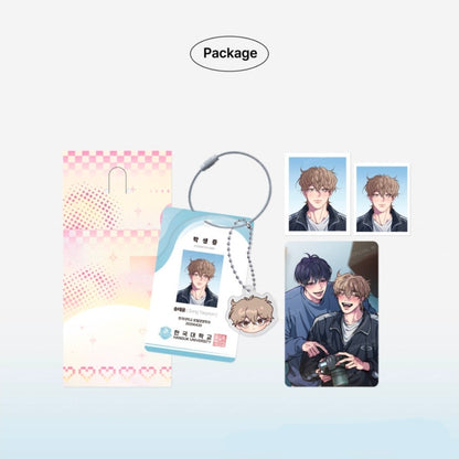 Reluctant Encounters Taeyoon ID Photo Keyring Package