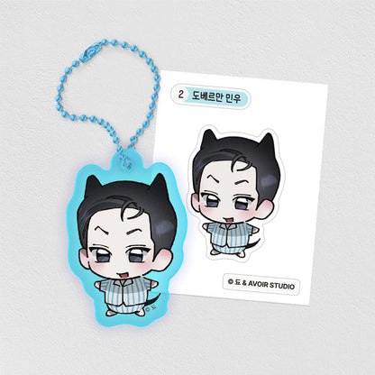 Close-Up Keychain