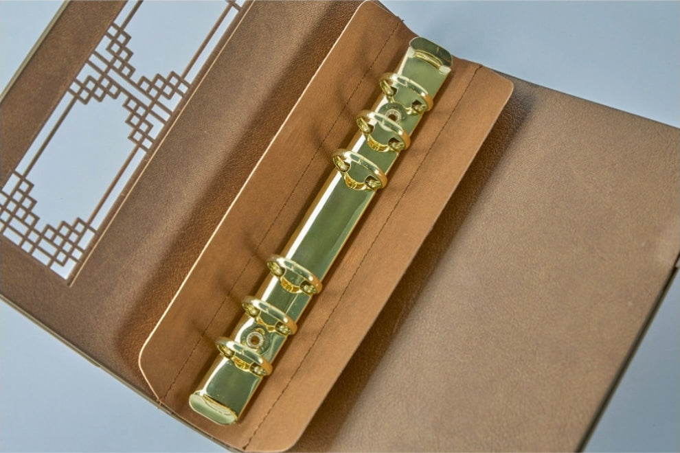 [Pre-order] Romantic Flower Silk Wood Diary