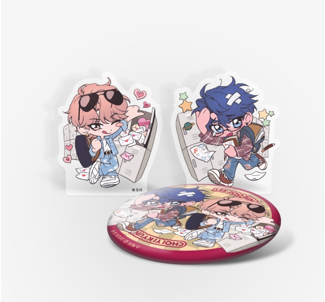 [Pre-order] Sketch - Acrylic Block, Can Badge