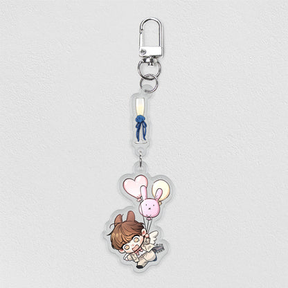 POP THE BEYOND Acrylic Keychain - Love History Caused by Willful Negligence