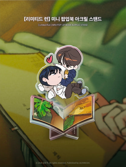 Limited Run Mini Pop-Up Book Acrylic Stand