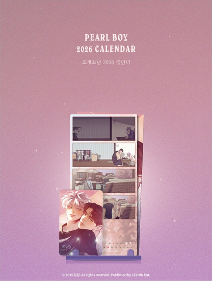 Pearl Boy 2026 Calendar Set