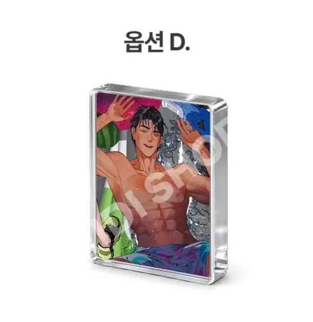 [Pre-order] Private Scandal Waterside Postcard, Double-Layer Photocard, Acrylic Block