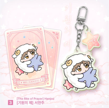 [Monthly Star Sign] Aries Acrylic Keyring