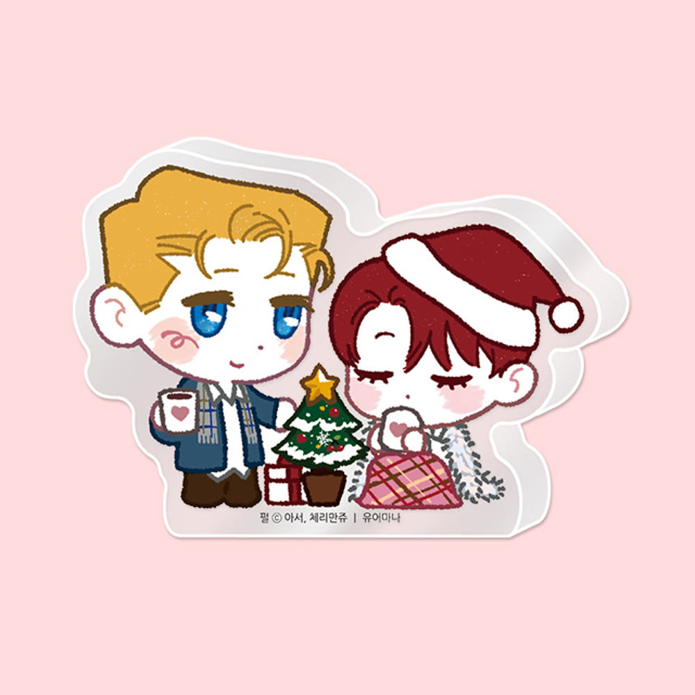 Perle Christmas Acrylic Block