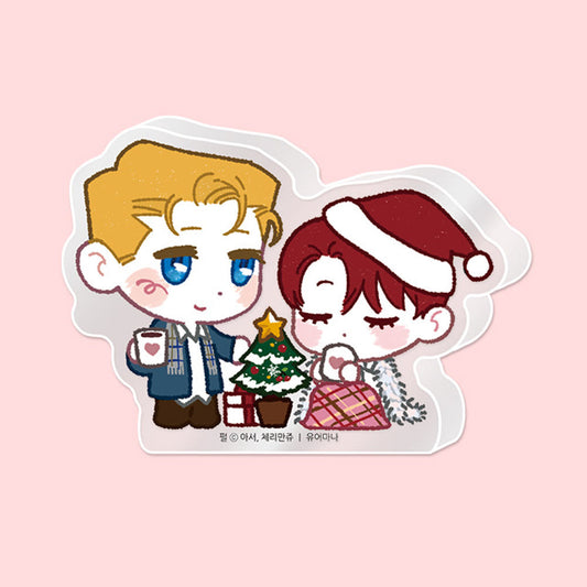 Perle Christmas Acrylic Block