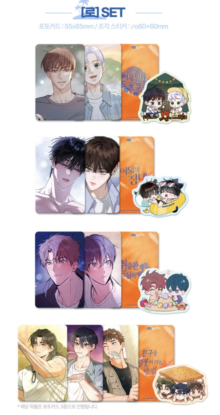 [Pre-order] Mr. Blue Romantic Vacation Summer Set