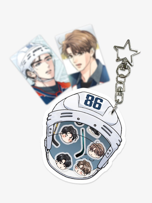 [Regular/Pre-order]Melting Point  Acrylic Shaker Keychain