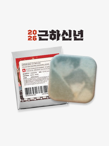 [Pre-order] Happy New Year Project Collection Square Can Badge